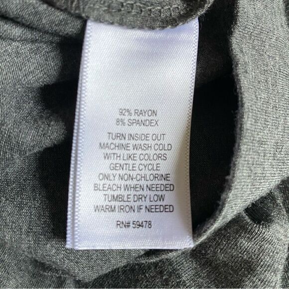 Kenar Dress Sleeveless Gray Stretch Open Back Casual Comfy Women’s Size XS - Picture 7 of 7